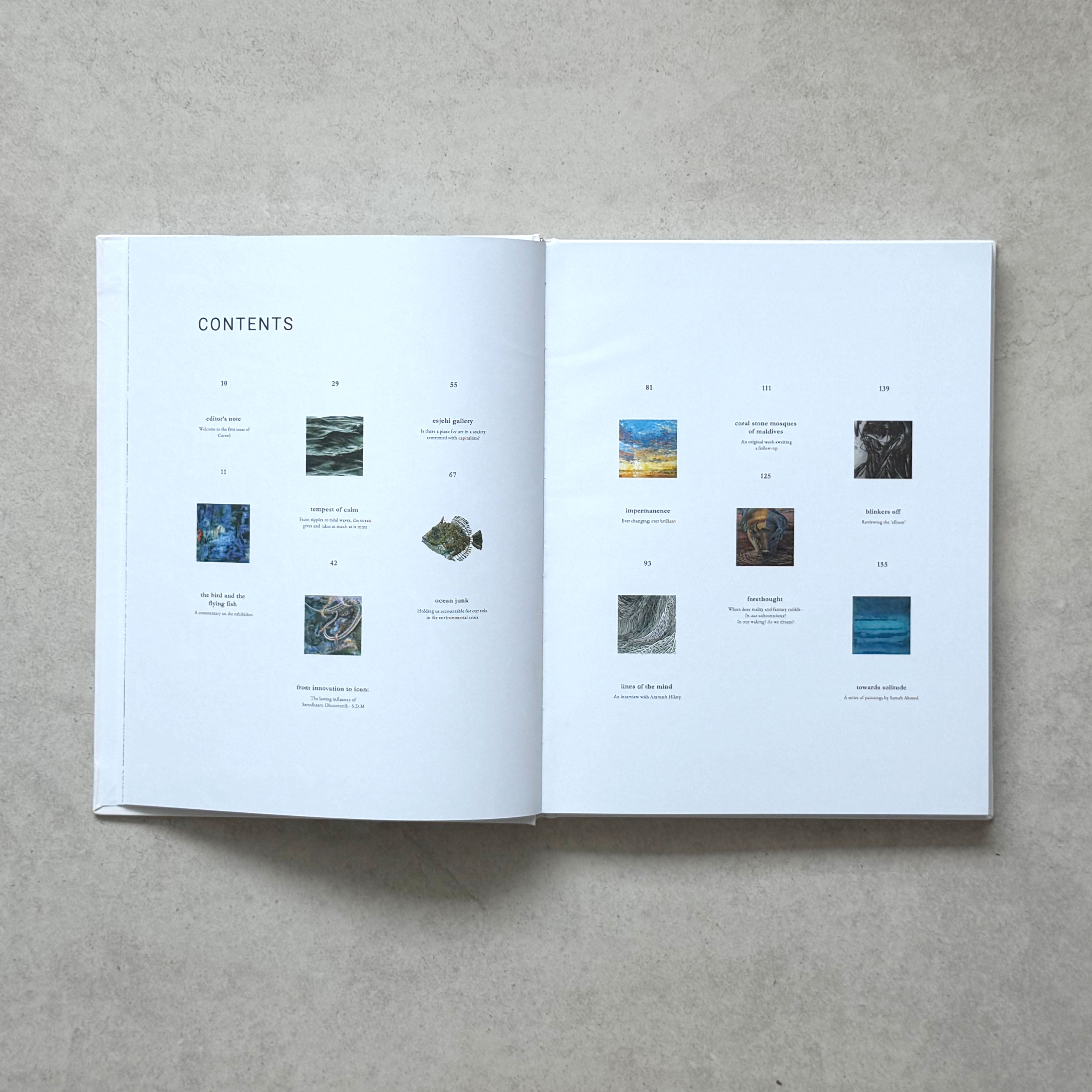 Carved: A Maldivian Fine Art Magazine