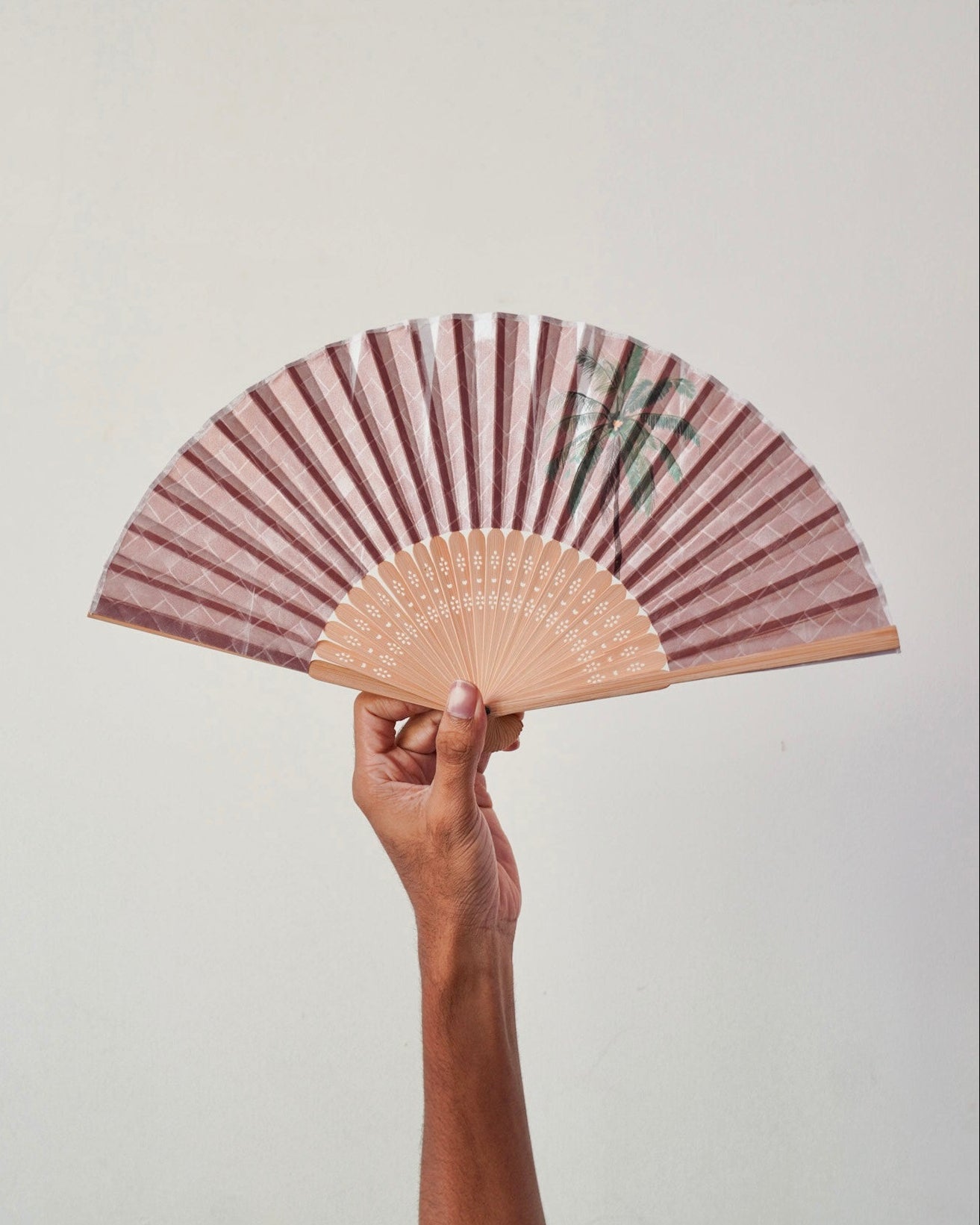 Goidhoo Palm Hand Fan