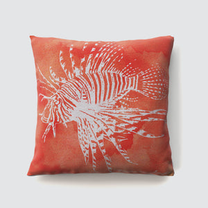 Lionfish Cushion Tangerine