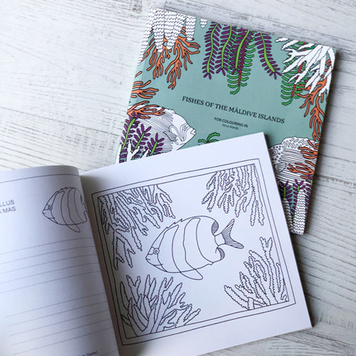 Vonadhona | Fishes of the Maldive Islands Colouring Book