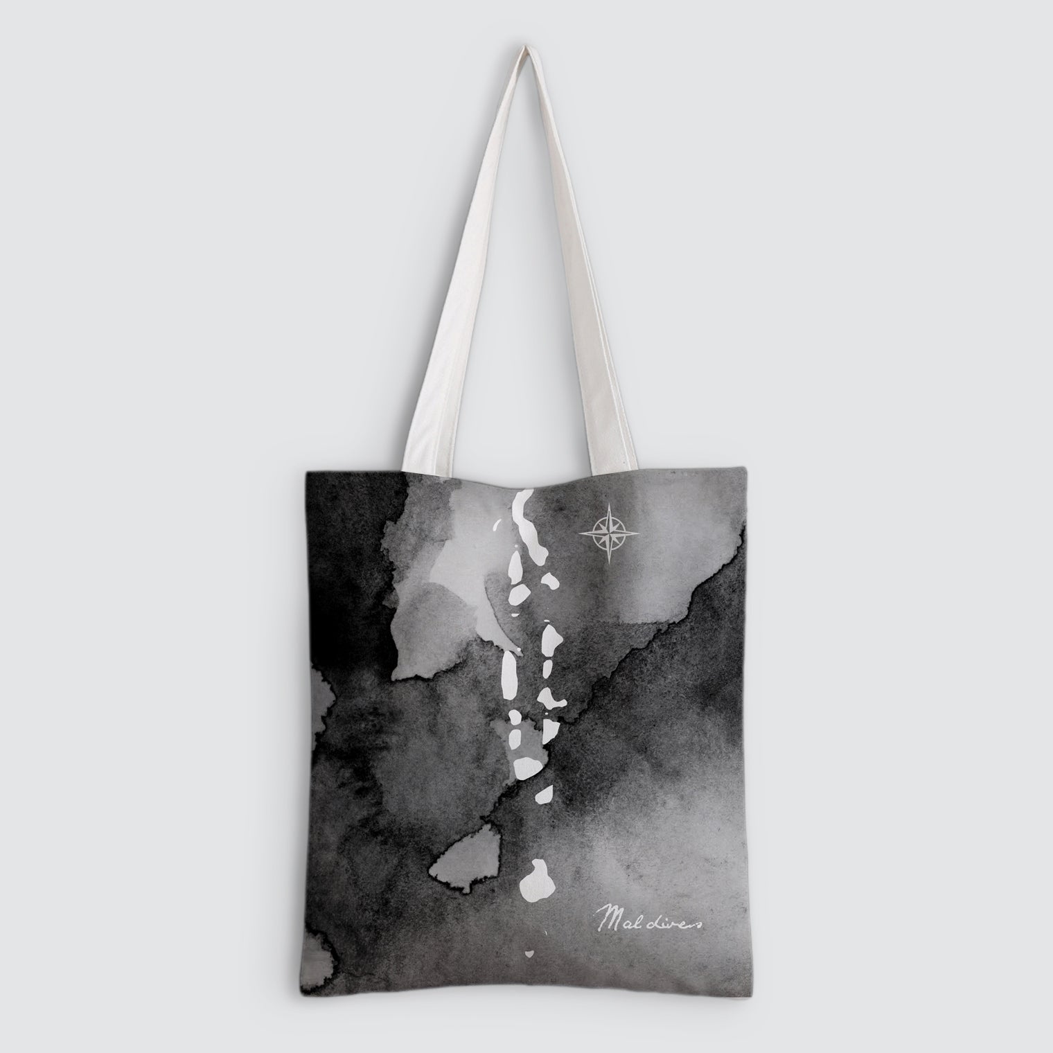 Maldives Map Tote