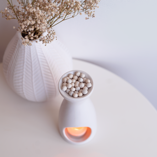 Vilunü | Rose & Vetiver Scented Beads + 5ml Refill Bottle