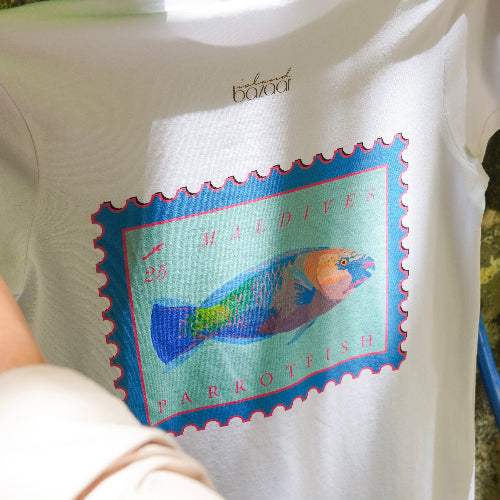Parrotfish Stamp Tshirt