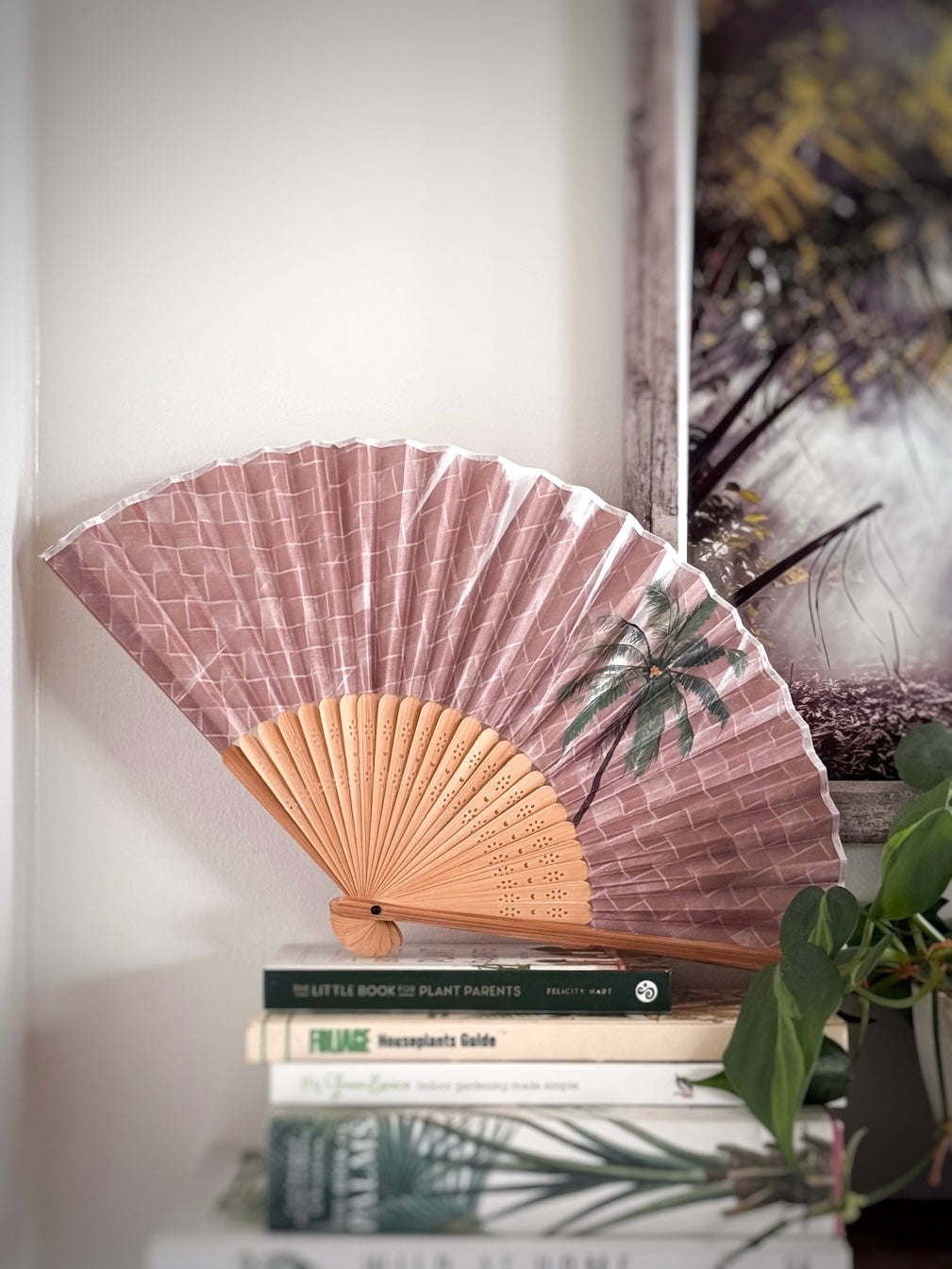 Goidhoo Palm Hand Fan