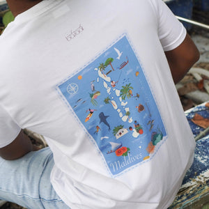 Maldives Archipelago Tshirt