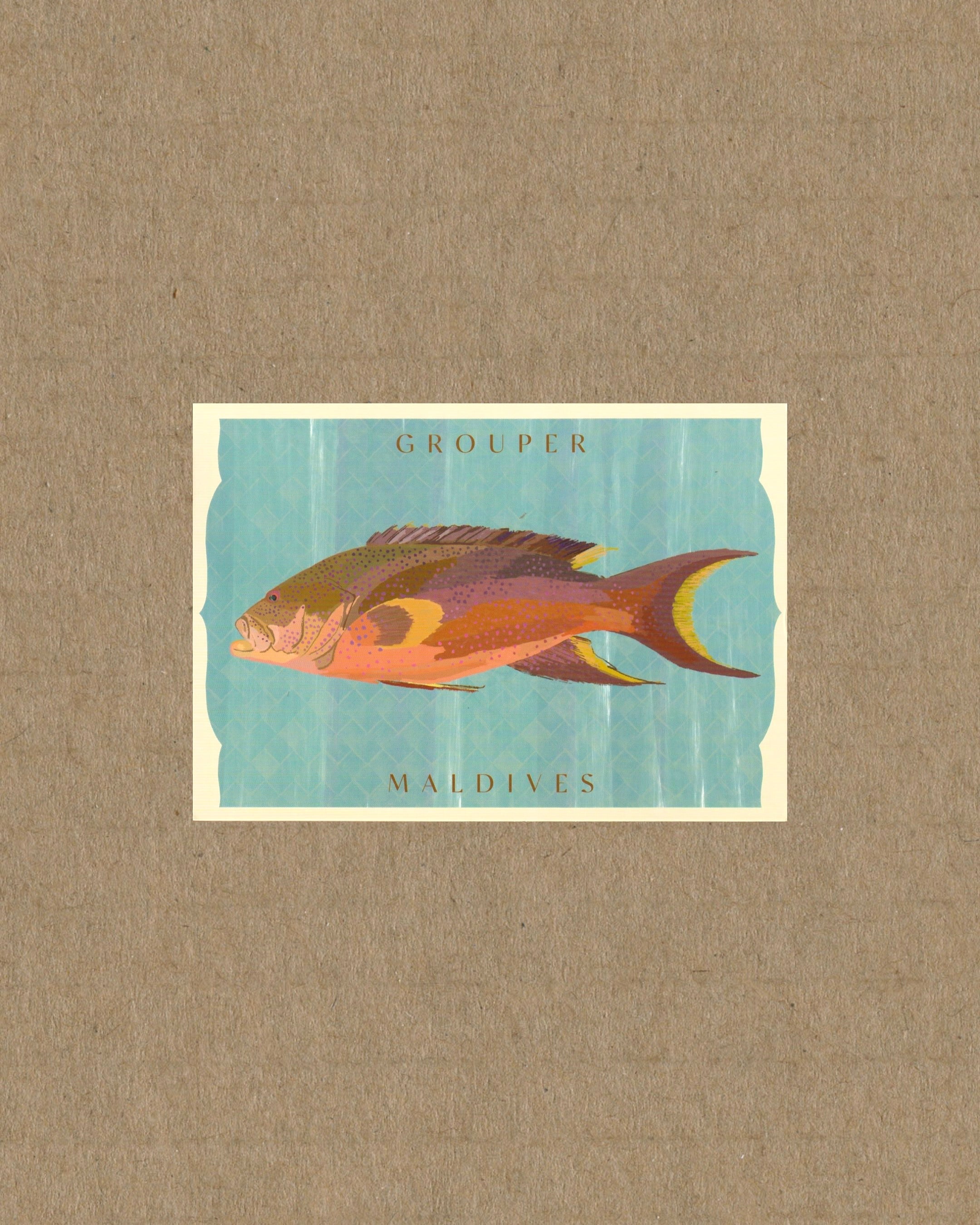 Grouper Postcard