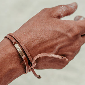 Dhivehiraaje Leather Wrap Bracelet