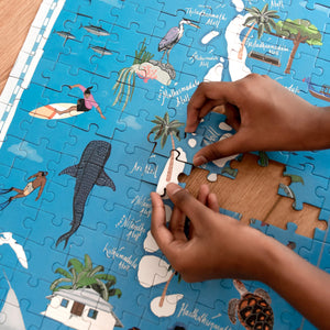Maldives Archipelago Puzzle