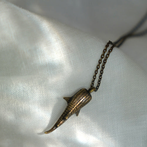 Whale Shark Pendant [Stainless Steel]